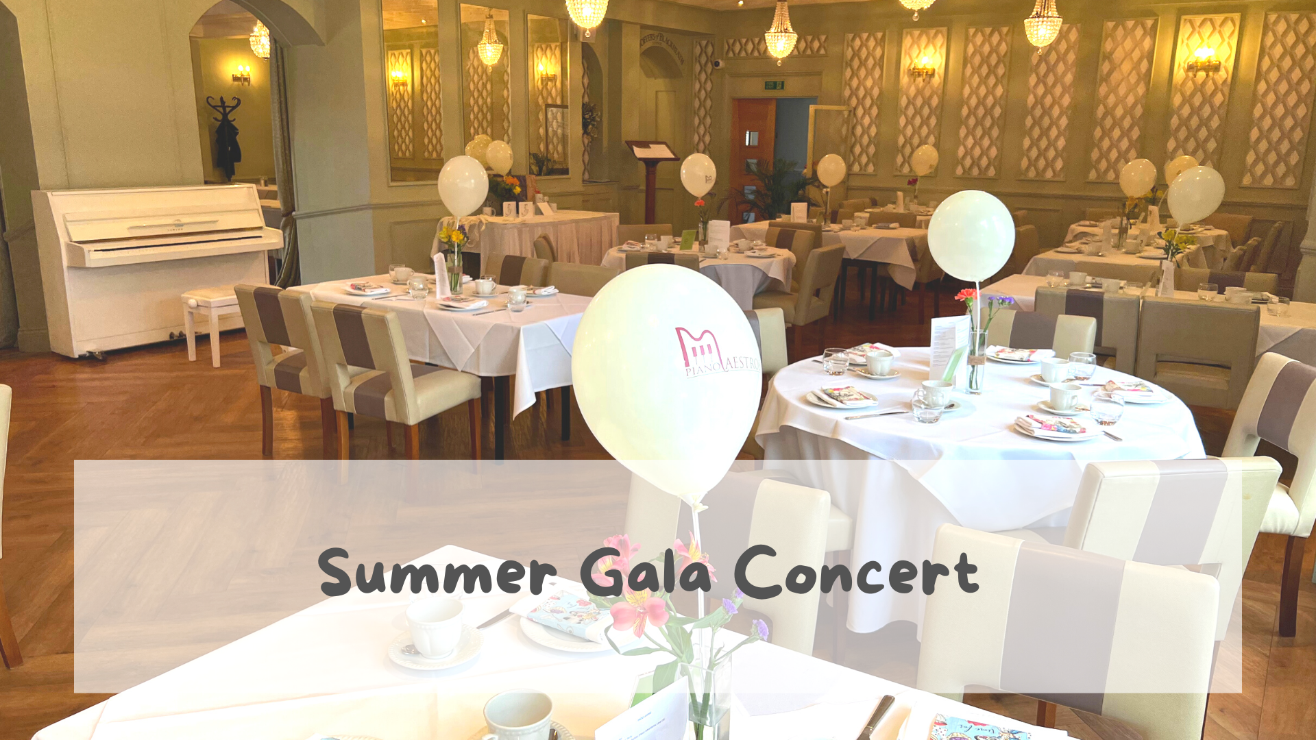 Summer Gala Concert with afternoon tea at The Clarendon Hotel Blackheath is one of the main highlights of the year for our students and their families.